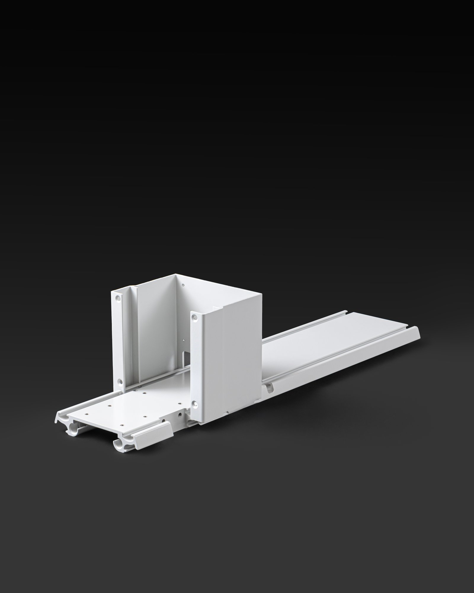Curtain rail track hardware