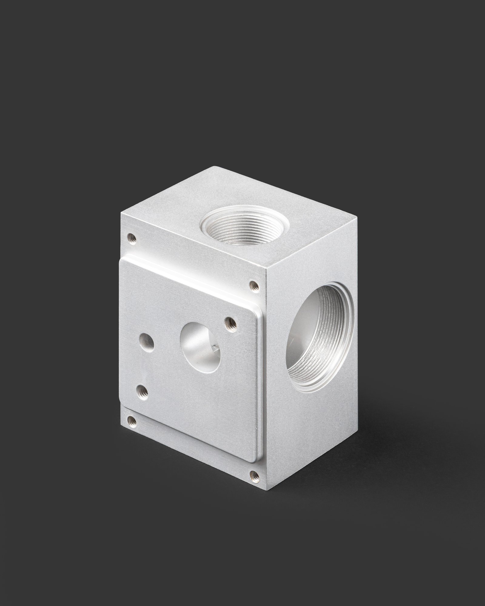 Aluminium machined parts